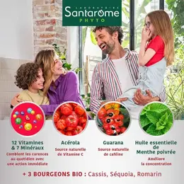 Santarome Bio Vita'max Multivitamines Energie et Vitalité 30 comprimés