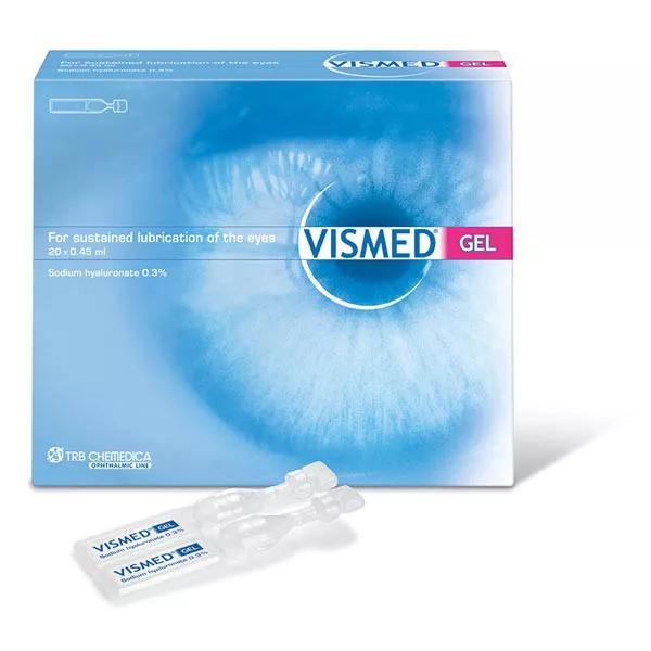 Vismed Gel lubricante ocular 20 x 0.45 ml de monodosis