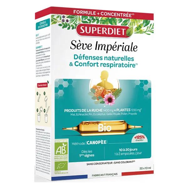 Superdiet Sève Impériale Bio - 20 ampoules