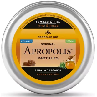 Lemonpharma Apropolis Pastillas Miel y Tomillo Bio 40 gr
