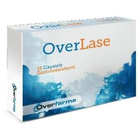 Overlase Integratore 15 Capsule Gastroresistenti