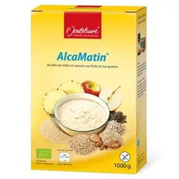 Jentschura AlcaMatin Bouillie de Millet et Sarrasin aux Fruits et aux Graines 1000g