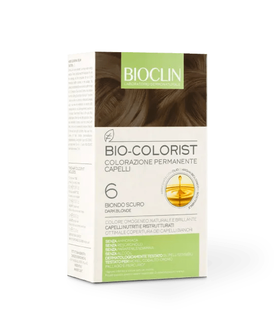 Bioclin Bio-Colorist 6 Biondo Scuro Tintura Naturale Capelli