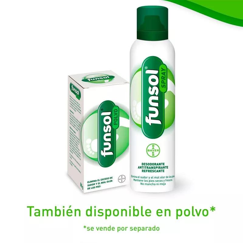 Funsol Spray desodorizante Para Pés e Zapatos Bayer 150ml