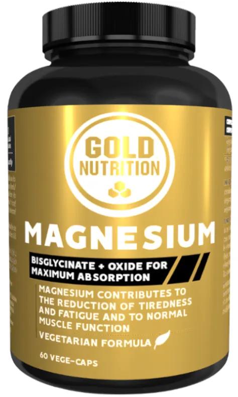 GoldNutrition Magnésium 600 Mg 60 Gélules