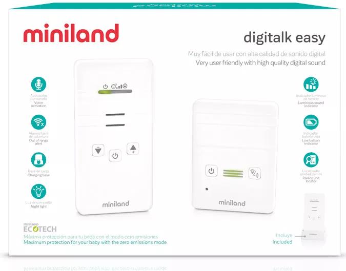 Baby monitor Digital Digitalk Easy Miniland