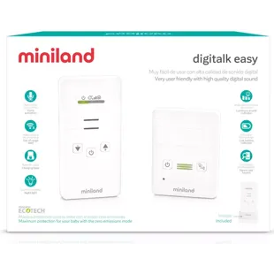 Baby monitor Digital Digitalk Easy Miniland