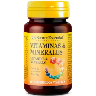 Nature Vitamines et minéraux essentiels 60 comprimés