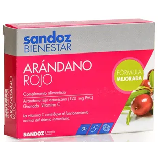 Sandoz Wellness Cranberry 30 Cápsulas