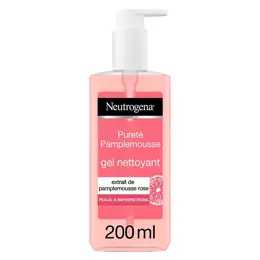 Neutrogena Visibly Clear Pureté Pamplemousse Gel Nettoyant 200ml