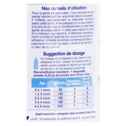 Physiolac Lait 1er Age 800g