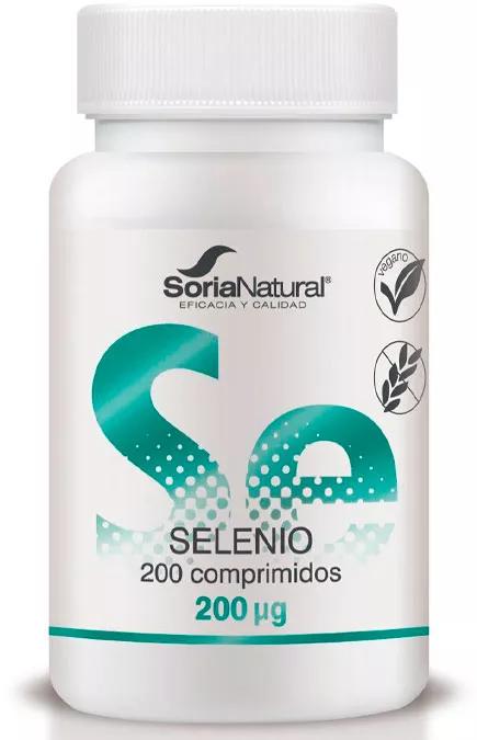 Soria Natuurlijk Selenium Aanhoudende afgifte 200 tabletten