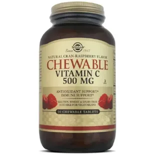 Solgar Vitamin C 500 mg 90 Chewable Tablets
