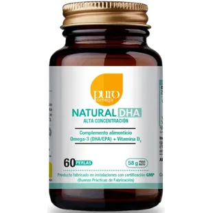 Pure Natural Omega DHA High Concentration 60 Pearls
