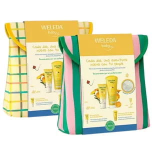Weleda Baby Summer Toiletry Bag Diaper Cream 75ml + Shampoo Gel 200ml