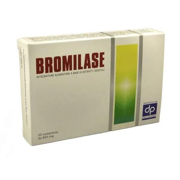 Bromilase Integratore di Bromelina 30 Compresse