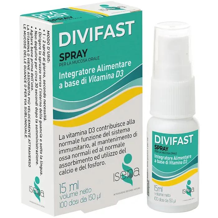 Cemon Divifast Spray Integratore con Vitamina D3 15 ml