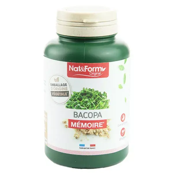 Nat & Form Bacopa Capsules x 200 