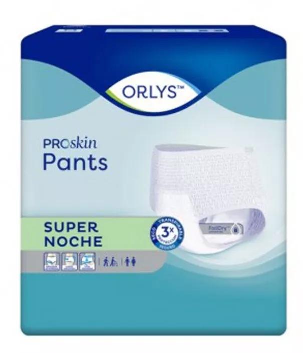 Orlys ProSkin Pants Fraldas Adultos Super Noite Tamanho grande 80 Unidades