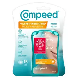 Compeed Patchs anti-imperfections discrets hydrocolloides 15 unités