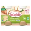 Babybio Patate Douce Blanche d'Anjou Bio 260g