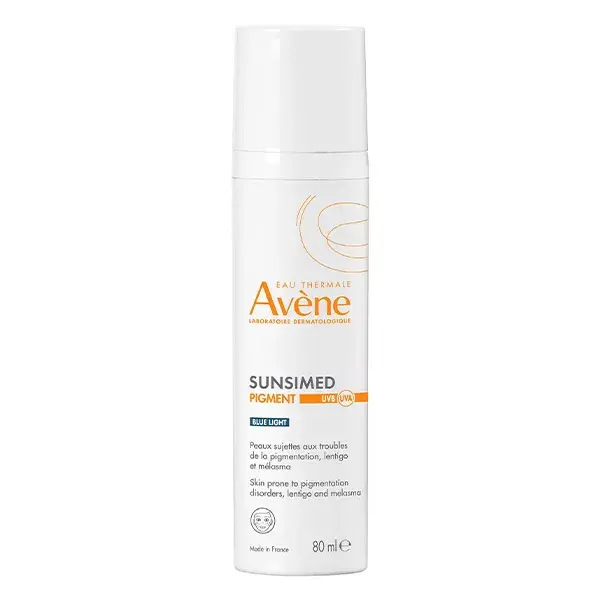 Avene Solaires Sunsimed Pigment UVB UVA Lumière Bleue DM 80ml