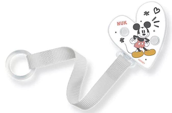 Nuk Mickey Attache Sucette 1 pièce