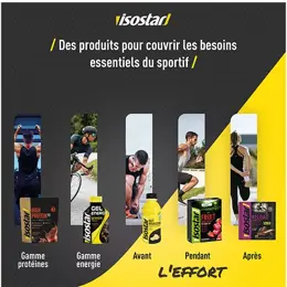 Isostar Endurance+ Energy Sport Gel Énergétique BCAA Fruits Rouges 5 unités