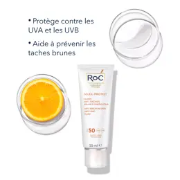 Roc Soleil Protect Fluide Unificateur Anti-Taches Brunes SPF50+ 50ml