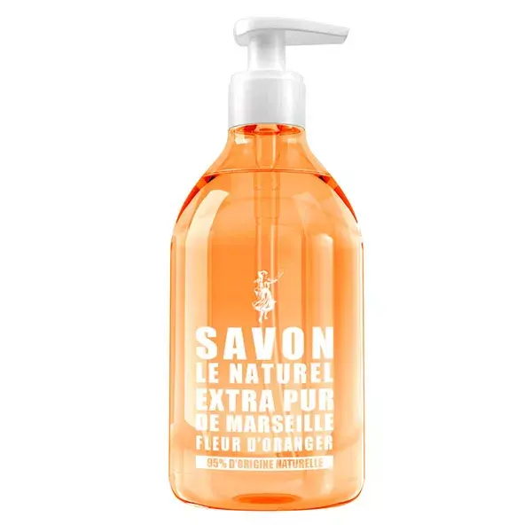 Savon Le Naturel Extra Pure Marseille Soap Orange Blossom 500ml