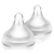 Lansinoh NaturalWave Sauger mit mittlerem Durchfluss, 2 Einheiten