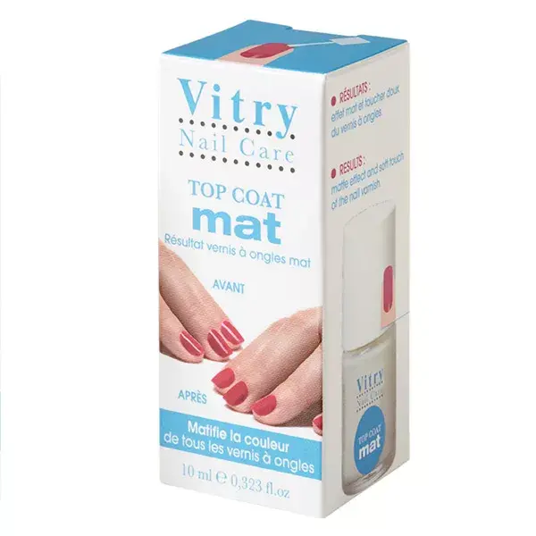 Vitry Nail Care Top Coat Mat 10 ml