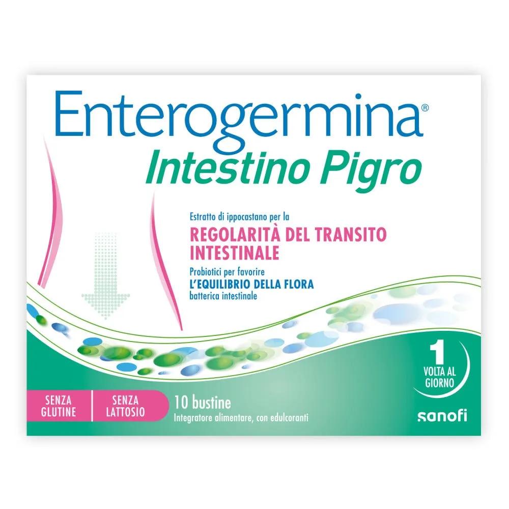 Enterogermina Intestino Pigro Integratore Regolarità Intestinale 10 Bustine