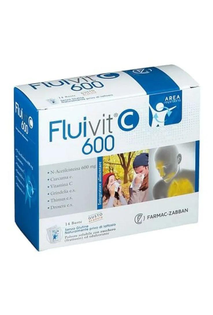 Fluivit C 600 Integratore 14 Bustine