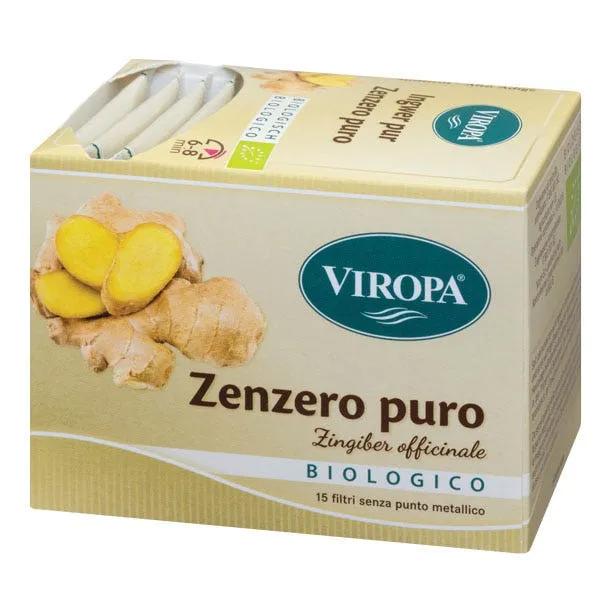 Viropa Zenzero Puro Bio 15 Bustine Con Filtro