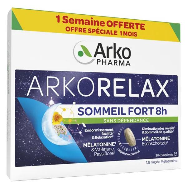 Arkopharma Arkorelax Dormire Forte 8 Ore 20 compresse + 10 Offerte