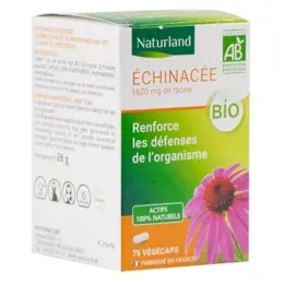 Naturland Echinacée Bio 75 végécaps