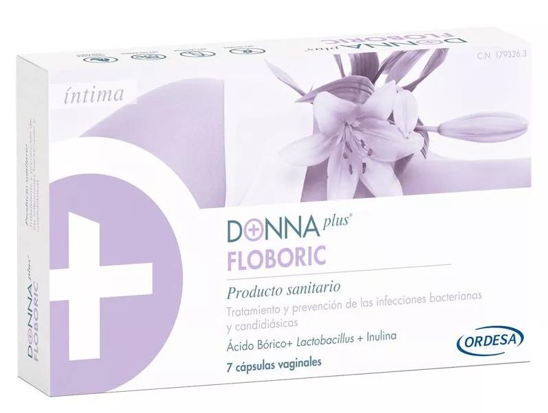 Donna Plus + DonnaPlus+ Floboric 7 Cápsulas Vaginais