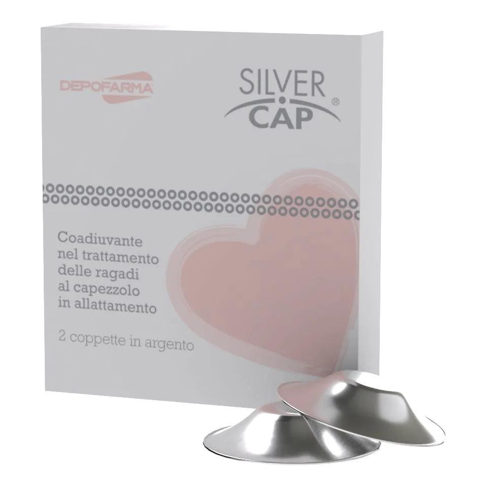 Silver Cap Coppette Copricapezzoli in Argento 2 Pezzi