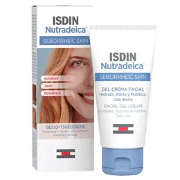 Isdin Nutradeica Gel Crème Visage Peau Séborrhéique 50ml