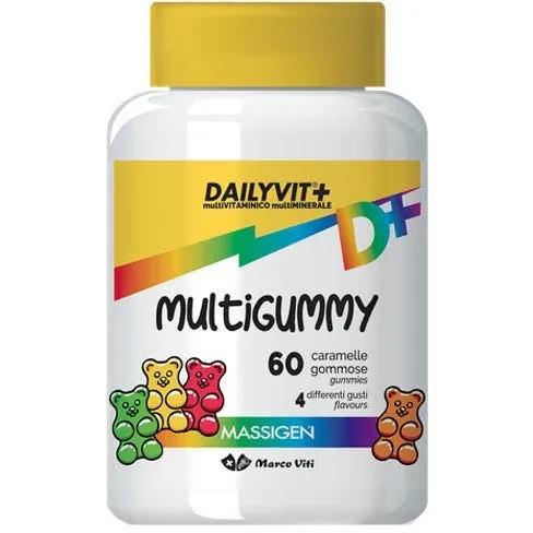 Dailyvit Multigummy Integratore Multivitaminico Bambini 60 Caramelle Gommose