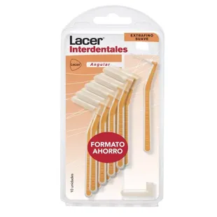 Lacer Interdental Extrafino Suave Angular 10 unidades