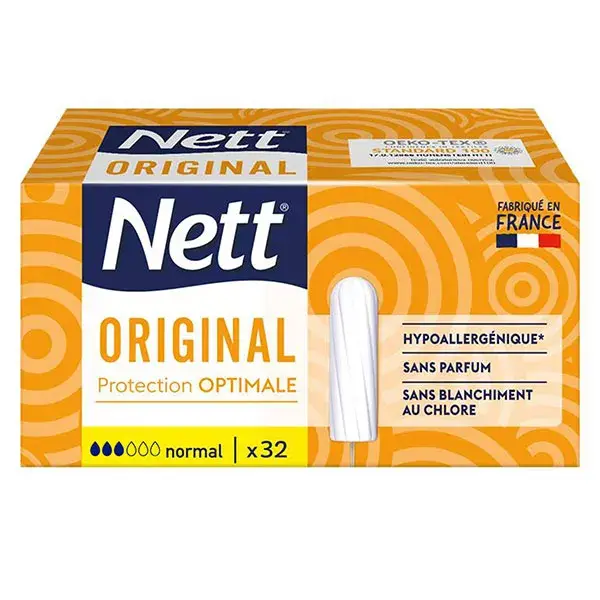 Nett Original Protection Optimale Tampon Normal 32 unités
