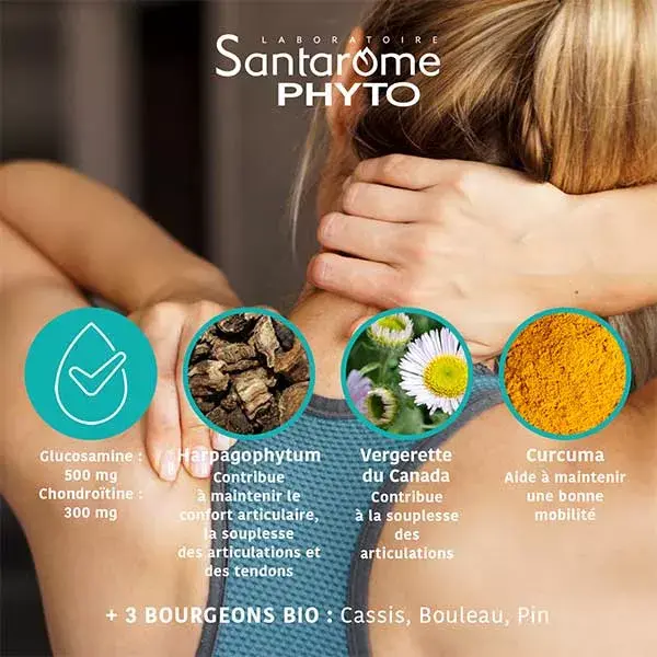 Santarome Bio Phyto Confort Articulaire 20 ampoules