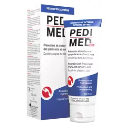 Pedimed Crème Sécheresse Extrême Prévention et Traitement Pieds Secs 100ml