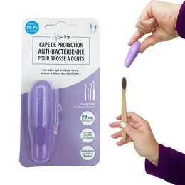 Lov'FROG Cape de Protection pour Brosse à Dents Violet