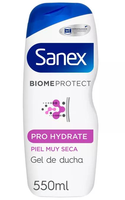 Sanex Gel de Ducha Biome Dermo Prohydrate Piel Seca 550 ml