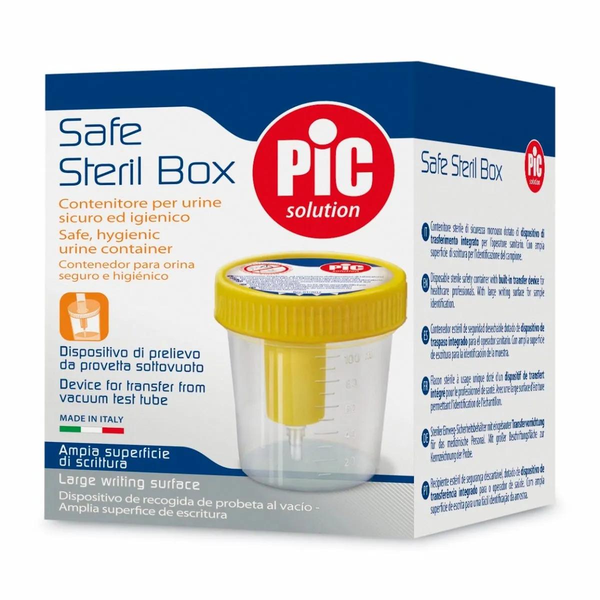 Pic Safe Steril Box Contenitore Urine 