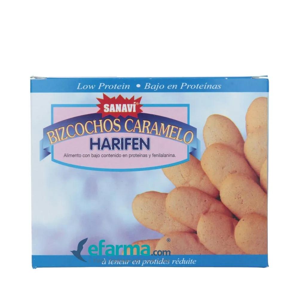 Harifen Biscotti Aproteici al Caramello 125 g