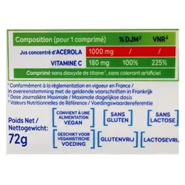 Alvityl Acerola 1000 à croquer Vitamine C dès 12 ans 2x30 comprimés